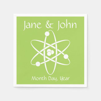 Attractive Forces in Peridot Napkins