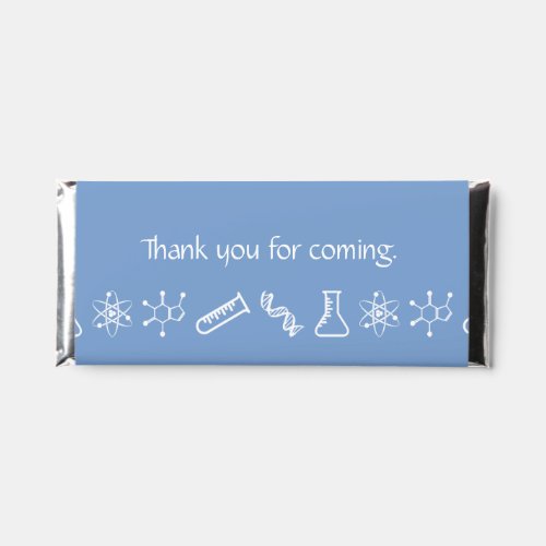 Attractive Forces in Periwinkle Hershey Bar Favors