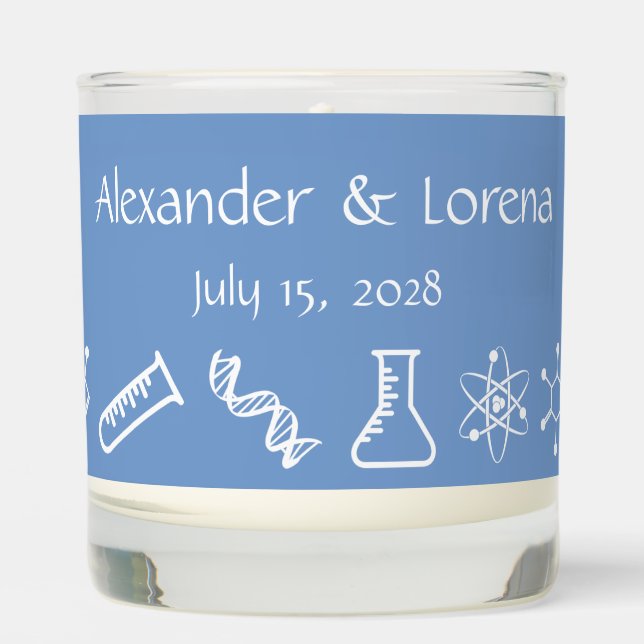 Attractive Forces in Periwinkle Scented Candle (Front)