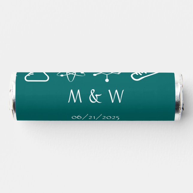 Attractive Forces in Teal Breath Savers® Mints (Front)