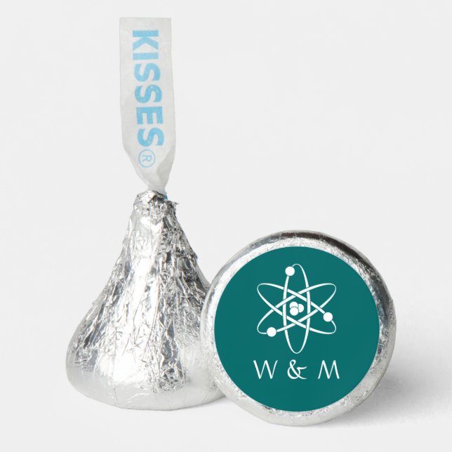 Attractive Forces in Teal Hershey®'s Kisses® (Front)