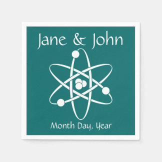 Attractive Forces in Teal Napkins