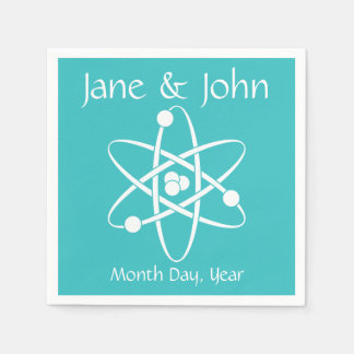 Attractive Forces in Turquoise Napkins