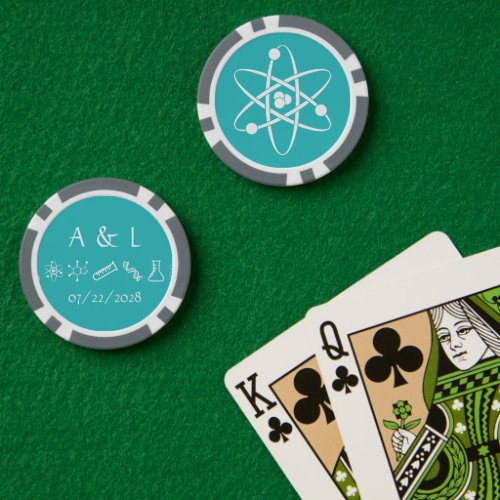 Attractive Forces in Turquoise Poker Chips