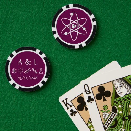 Attractive Forces in Wine Poker Chips