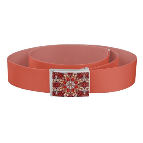 Attractive Gems Buckle  Cool Brown  Belt