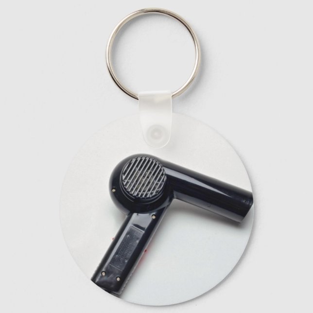 Attractive Hair dryer Keychain (Front)