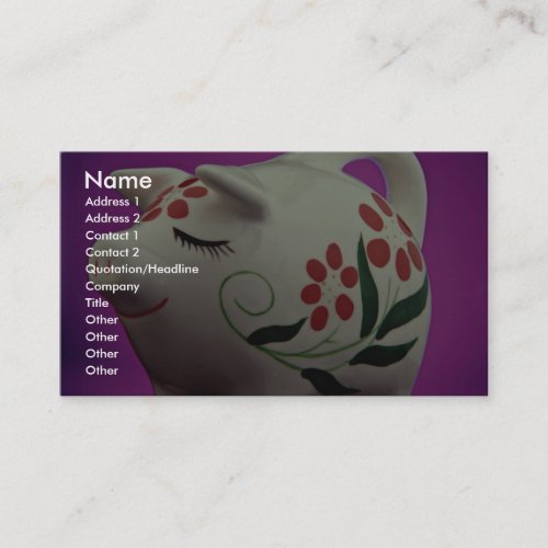 Attractive Piggy bank Business Card