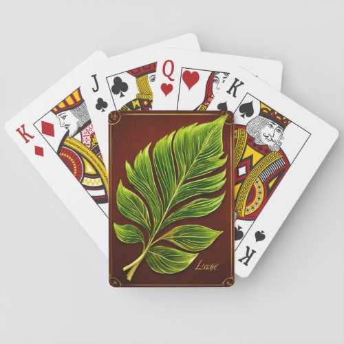  attractive playing cards