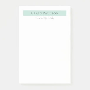 Attractive Simple Plain Professional Modern Post-it Notes