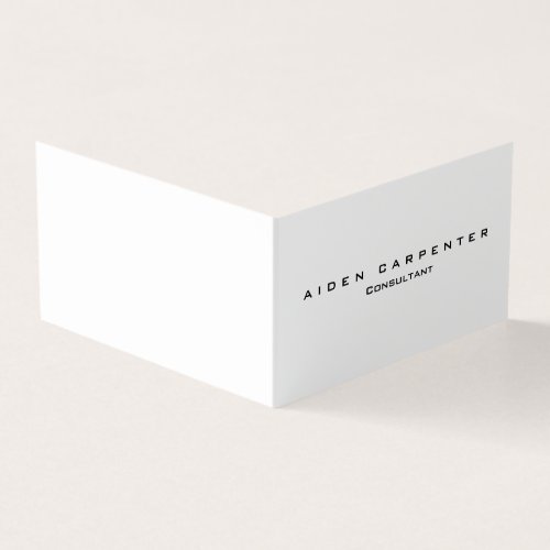 Attractive Trendy Stylish Modern Minimalist Chic Business Card