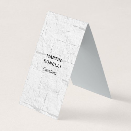 Attractive Wall Design Modern Minimalist Plain Business Card