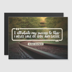Attribute My Success Magnetic Invitation