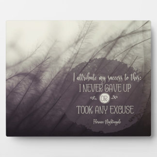 Attribute My Success Plaque