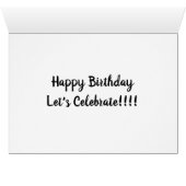 **ATTRIBUTES OF A BEST FRIEND** BIRTHDAY CARD (Inside Horizontal (Bottom))