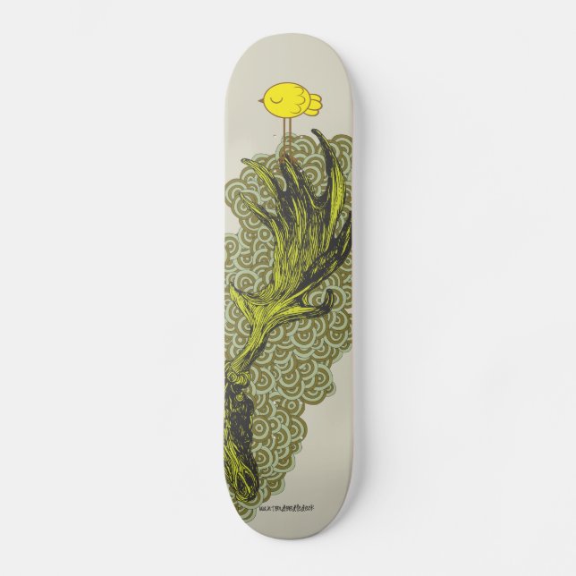attweetude skateboard (Front)