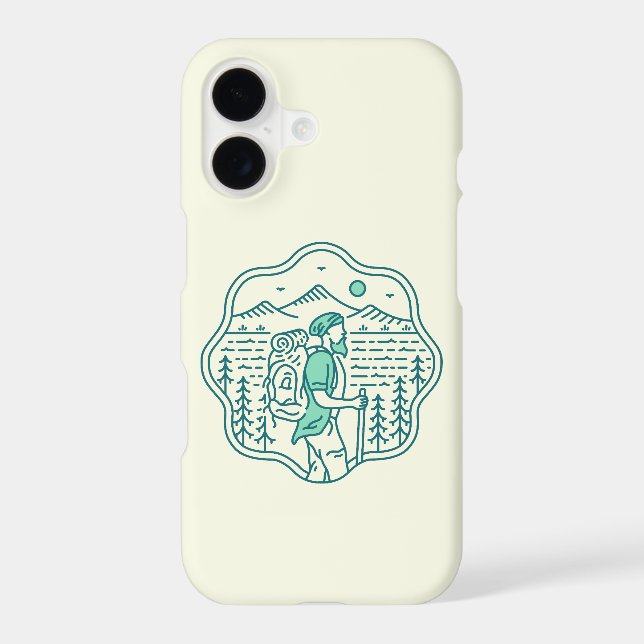 ature Adventure Backpacker 2 Iphone Case (Back)