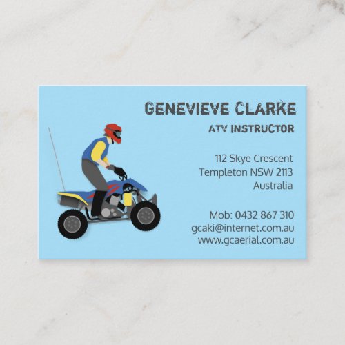 ATV BUSINESS CARD