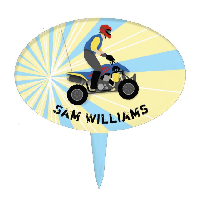 ATV CAKE TOPPER (Front)