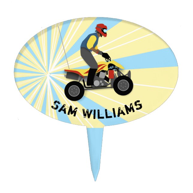 ATV CAKE TOPPER (Front)
