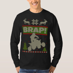 ATV Christmas Ugly Four Wheeler Xmas Sweater Quad