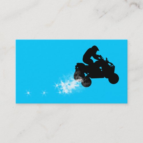 atv : dirt trail business card