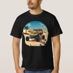 ATV Dune Buggy Crossing Desert Tee Shirt