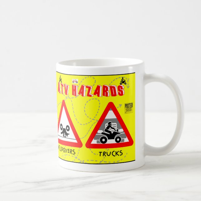 ATV Hazards Coffee Mug (Right)