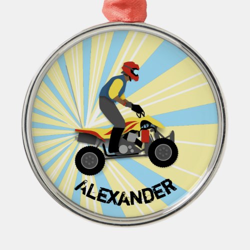 ATV METAL ORNAMENT