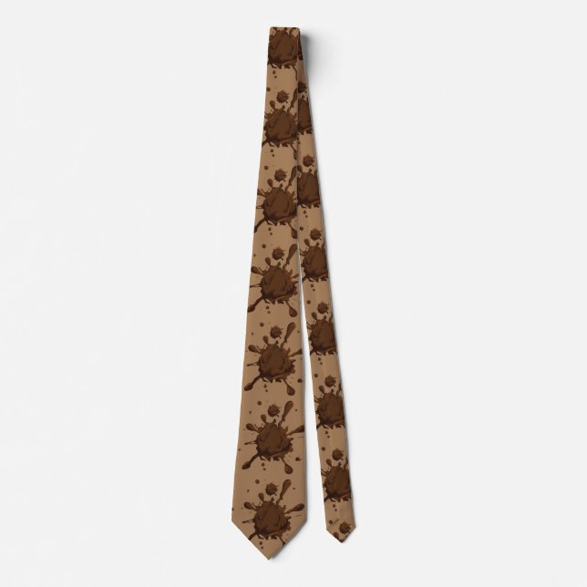 ATV Mud Splats Thunder_Cove Neck Tie (Front)