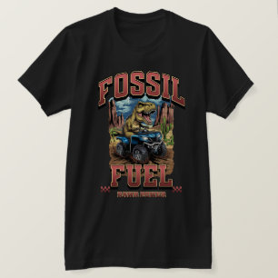 ATV Off-Roading Fossil Fuel T-Rex  T-Shirt