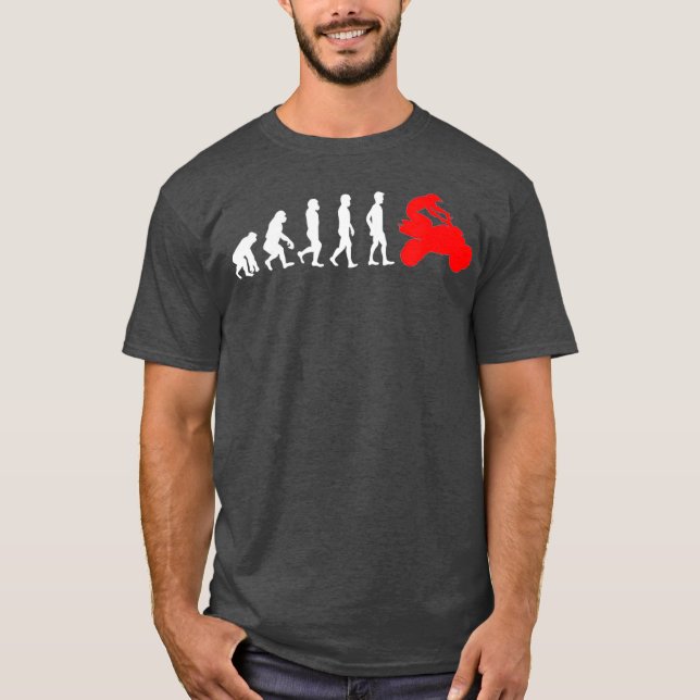 ATV Offroader Quad Vehicle Rider 4x4 Bike T-Shirt (Front)