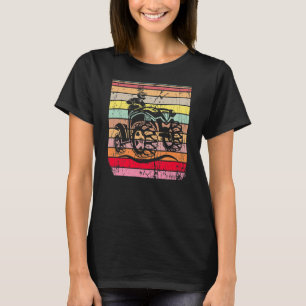 ATV Quad Bike 4 Wheeler Vintage Retro ATV Riding T-Shirt