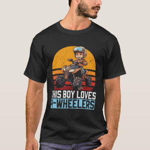 Atv Quad Bike Atv Outdoor Mudding Offroading T-Shirt