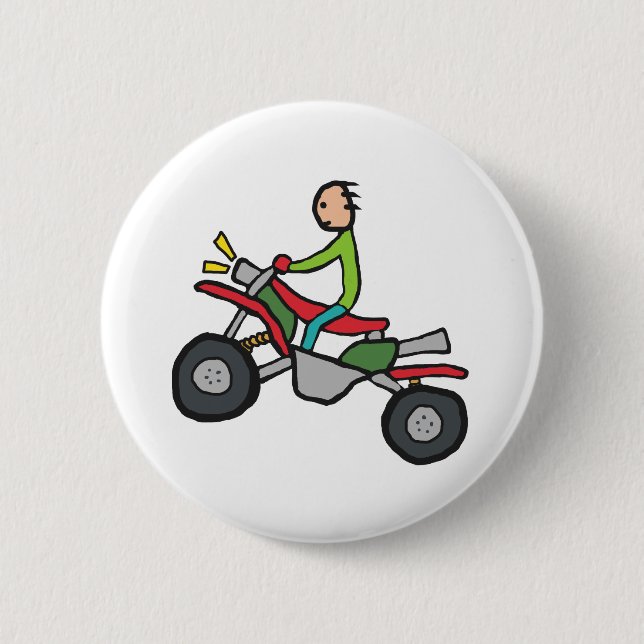 ATV Quad Biking Button (Front)