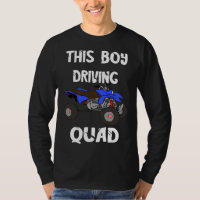 ATV Quad Rider Offroad Biker Boys Four Wheeler Bik
