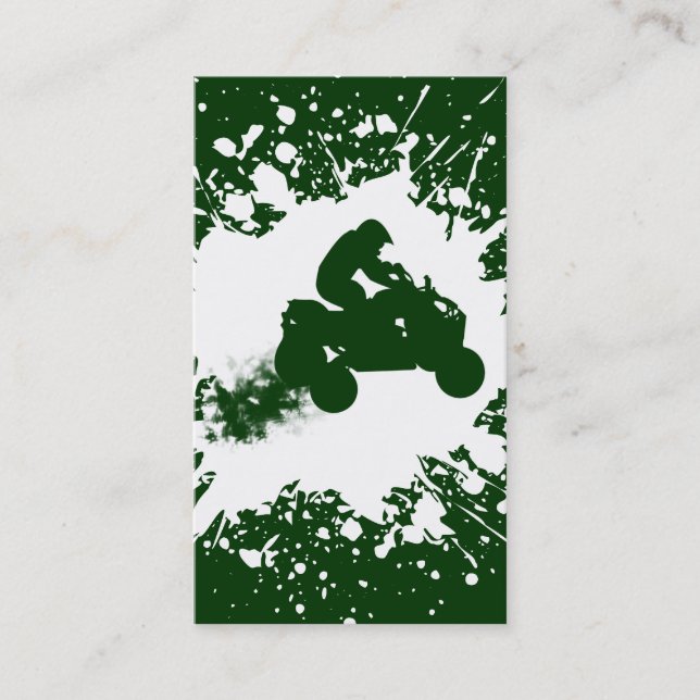atv splatz business card (Front)
