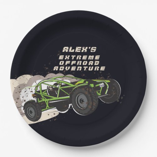 ATV UTV Offroad Adventure Extreme Sports Car Club Paper Plates