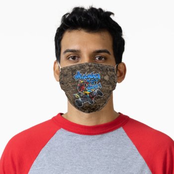 Atv - We Gonna Ride Or What? Adult Cloth Face Mask by casi_reisi at Zazzle