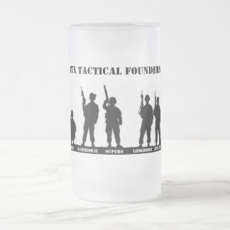 ATX Tactical Founders Glass Frosted Glass Beer Mug