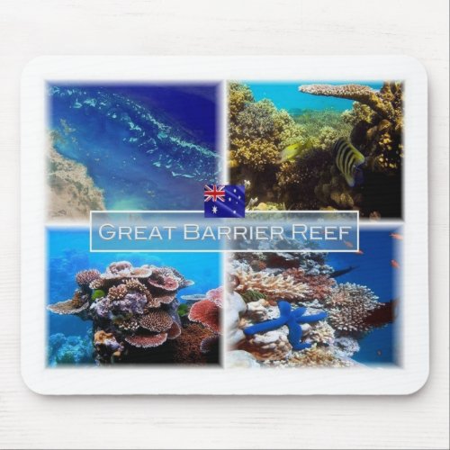 AU _ Australia _ Great Barrier Reef _ Mouse Pad
