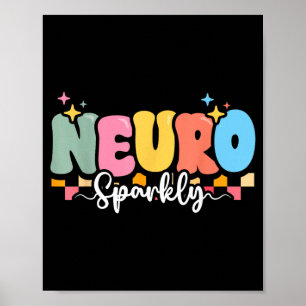 Au Awareness Neurosparkly Adhd Neurodiversity Sped Poster