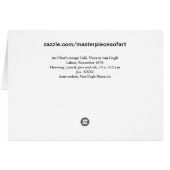 Au Charbonnage Café, Vincent van Gogh (Back Horizontal)