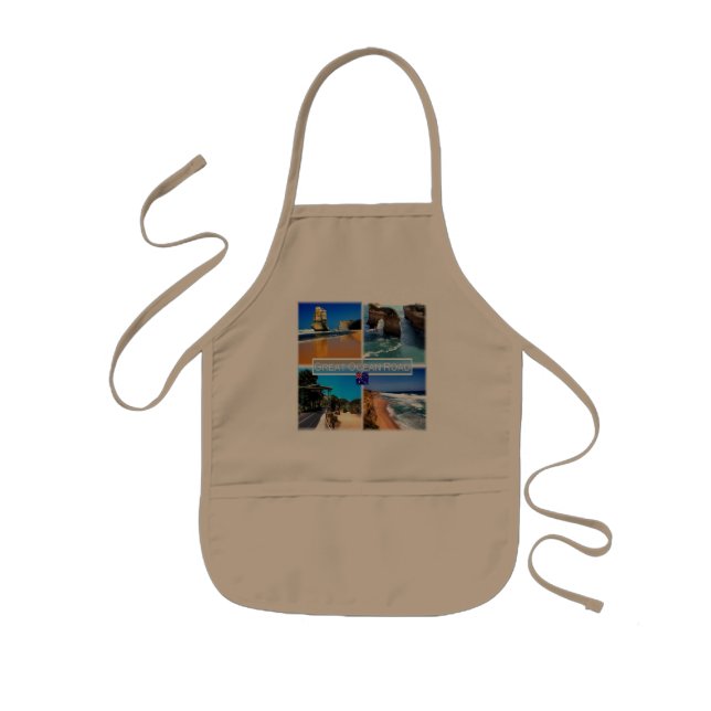 AU Great Ocean Road - Highways -  Port Campbell - Kids' Apron (Front)