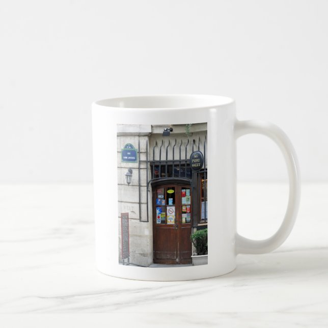 Au Port Salut ~ Paris France Storefront Coffee Mug (Right)
