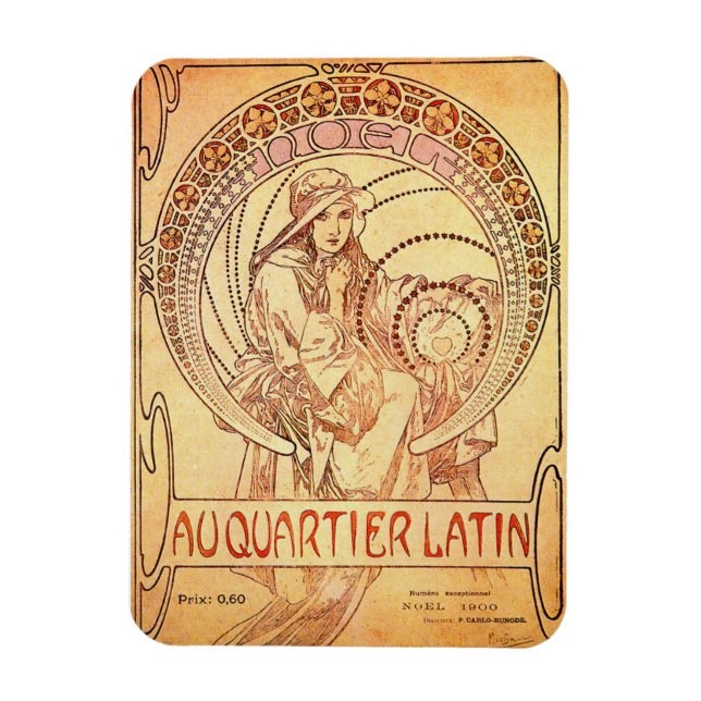 Au Quartier Latin Magnet (Vertical)