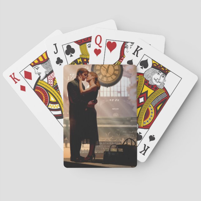 Au Revoir Poker Cards (Back)