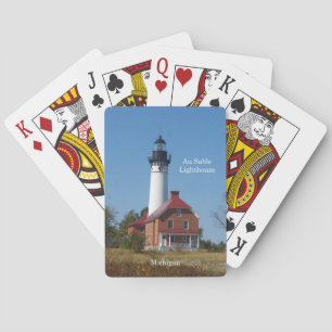 Au Sable Lighthouse playing cards