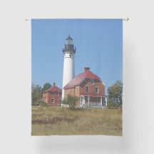 Au Sable Point Lighthouse curtain