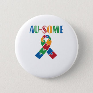 Au-Some Autism Awareness Button
